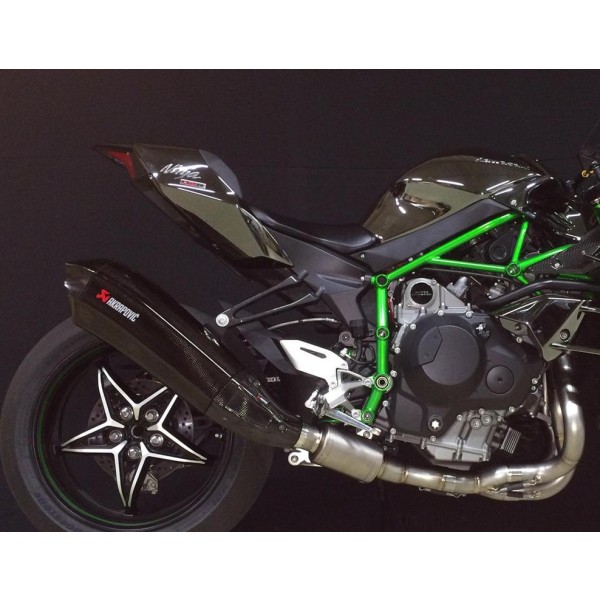 Kawasaki Racing exhaust system Ninja H2R